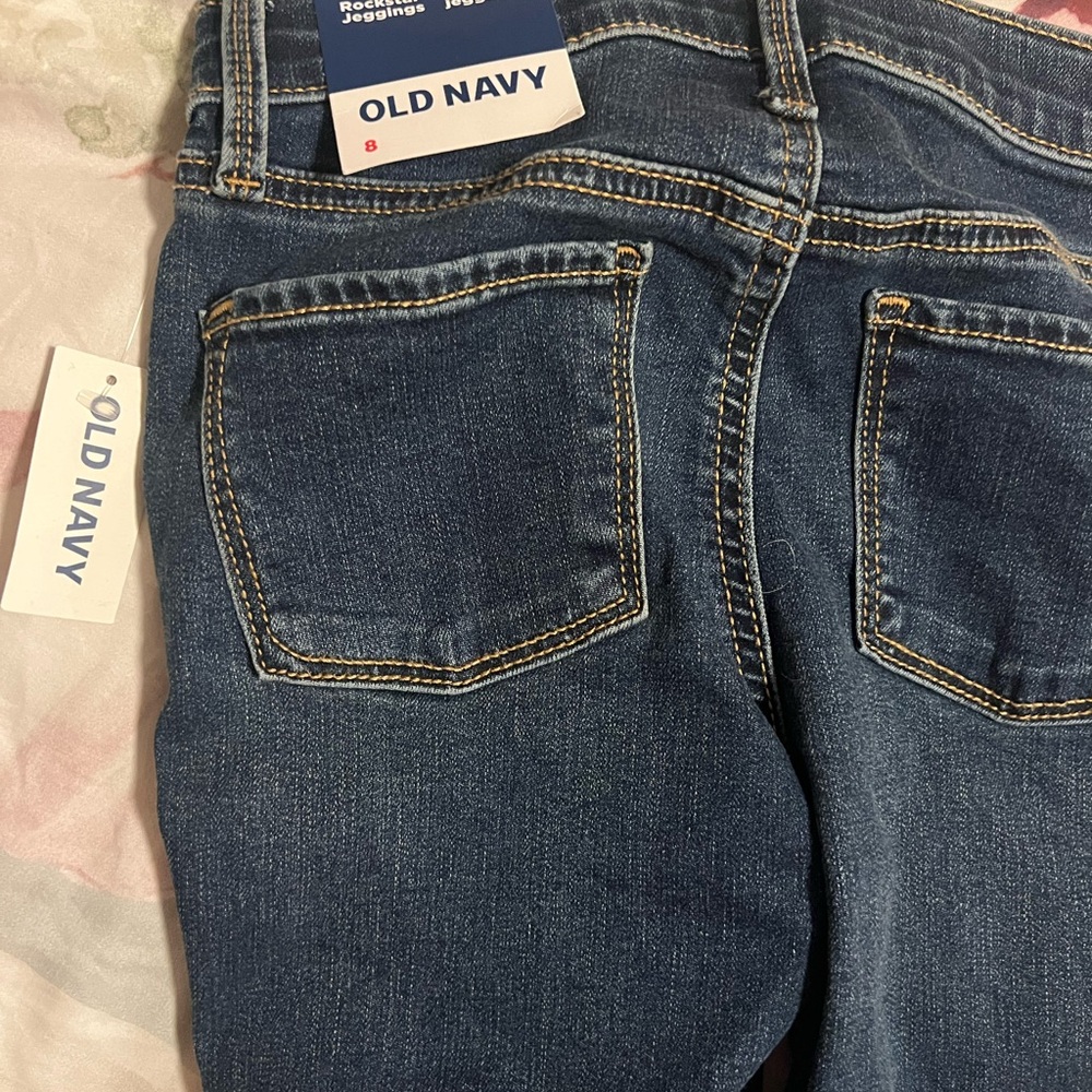 Old Navy Girls Jeans Jeggings Sz 8